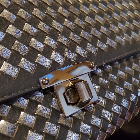 Black and silver clutch | Very good condition - Picture 4 of 6